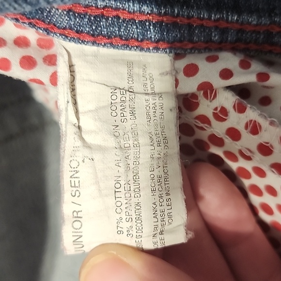 GLO STRAIGHT LEGS JEANS SZ 7 - Picture 9 of 13